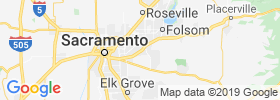 Rancho Cordova map
